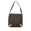 Fendi Zucca Canvas Shoulder Bag Secondhand