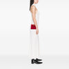 Ferragamo Leather Vara Bow Kiss Lock Chain Crossbody Secondhand