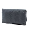 Chanel CC Quilted Lambskin Foldover Clutch Secondhand