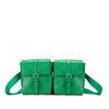 Secondhand Gucci GG Embossed Perforated Double Belt Bag
