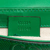 Secondhand Gucci GG Embossed Perforated Double Belt Bag