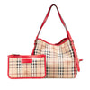 Burberry Small Haymarket Check Coated Canvas Canterbury Tote Secondhand
