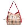Burberry Small Haymarket Check Coated Canvas Canterbury Tote Secondhand