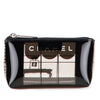 Chanel Vinyl Coco Window Cosmetic Pouch Secondhand