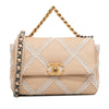 Chanel Medium Crochet Calfskin 19 Flap Secondhand
