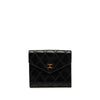 Chanel CC Quilted Lambskin Compact Wallet Secondhand