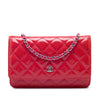 Chanel Bicolor Classic Patent Wallet On Chain Secondhand