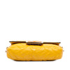 Fendi Mini Zucca Embossed Leather Baguette Satchel Secondhand