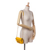 Fendi Mini Zucca Embossed Leather Baguette Satchel Secondhand