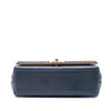 Chanel Chevron Sheepskin Stitched Chain Top Handle Flap Secondhand
