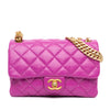 Secondhand Chanel Small Quilted Lambskin Pillow Crush Flap
