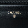 Chanel Stitched Goatskin Golden CC Wallet On Chain Secondhand