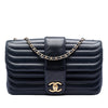 Chanel CC Horizontal Quilted Lambskin Double Flap Secondhand