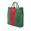 Gucci Raffia Web Cestino Tote Secondhand