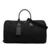 Prada Saffiano Trimmed Embroidered Fabric Travel Bag Secondhand