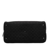 Prada Saffiano Trimmed Embroidered Fabric Travel Bag Secondhand