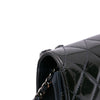 Chanel CC Quilted Patent Wallet On Chain Secondhand