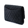 Chanel CC Quilted Caviar Flap Clutch with Chain Secondhand