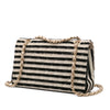Secondhand Chanel Medium Classic Jersey Coco Sailor Double Flap