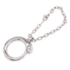 Cartier Silver Tone Panthere Chain Key Chain Secondhand