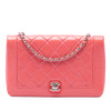 Chanel Small Quilted Crumpled Calfskin Bi Vintage Full Flap Secondhand