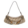 Fendi Zucca Chenille OLock Swing Satchel Secondhand