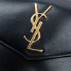 Saint Laurent Baby Smooth Shiny Calfskin Monogram Uptown Pouch Secondhand