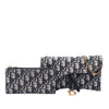 Dior Oblique Canvas Saddle Wallet On Chain Secondhand