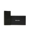 Prada Bicolor Saffiano Bifold Long Wallet Secondhand