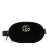 Gucci GG Marmont Matelasse Velvet Belt Bag Secondhand