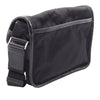 Prada Saffiano Trimmed Tessuto Double Buckle Messenger Bag Secondhand