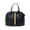 Gucci Mini Leather Web Dome Satchel Secondhand