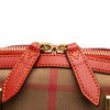 Burberry Small House Check Canvas Bridle Orchard Satchel Secondhand