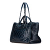 Chanel Medium Glazed Calfskin and Caviar Deauville Tote Secondhand