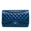 Chanel Jumbo Classic Patent Double Flap Secondhand