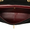 Chanel CC Quilted Jersey and Lambskin Trimmed Single Flap Secondhand