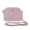 Secondhand Chanel Quilted Caviar Classic Clutch With Chain