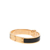 Hermès Narrow Enamel Charniere Uni Hinged Bracelet Secondhand