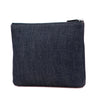 Chanel Medium Denim Deauville O Case Clutch Secondhand