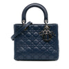 Dior Medium Lambskin Cannage Lady Dior Secondhand