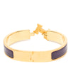 Hermès Narrow Enamel Clic H Bracelet GM Secondhand