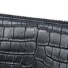 Saint Laurent Croc Embossed Leather Document Holder Secondhand