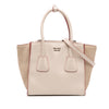 Prada Mini Scamosciato Trimmed Glace Calf Twin Pocket Satchel Secondhand