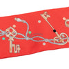 Hermès Les Cles a Pois Silk Twilly Scarf Secondhand