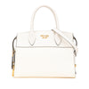 Prada Saffiano And City Calf Esplanade Satchel Secondhand