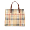 Burberry Haymarket Check Coated Canvas Tote Secondhand