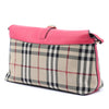 Secondhand Burberry Haymarket Check Canvas Leah Crossbody