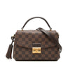 Secondhand Louis Vuitton Damier Ebene Croisette