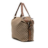 Gucci Large GG Canvas Bamboo Bar Tote Secondhand
