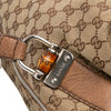 Gucci Large GG Canvas Bamboo Bar Tote Secondhand